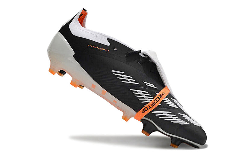 Chuteira Adidas Predator Elite Tongue FG - Cinza e Preta