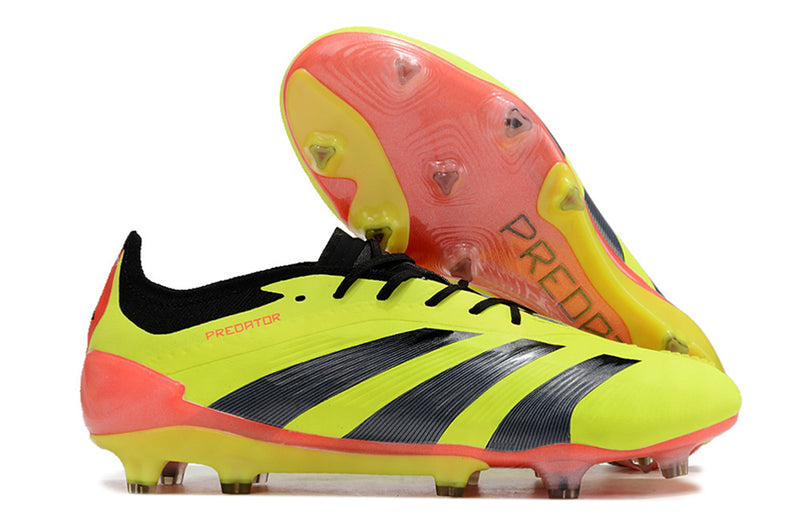 Chuteira Adidas Predator Elite FG - Amarela e Preta