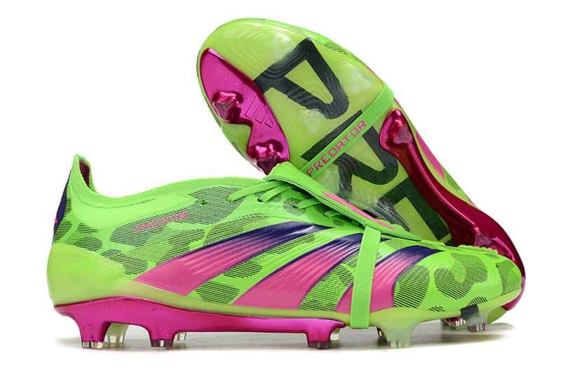 Chuteira Adidas Predator Elite Tongue FG - Verde