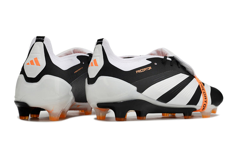 Chuteira Adidas Predator Elite Tongue FG - Cinza e Preta