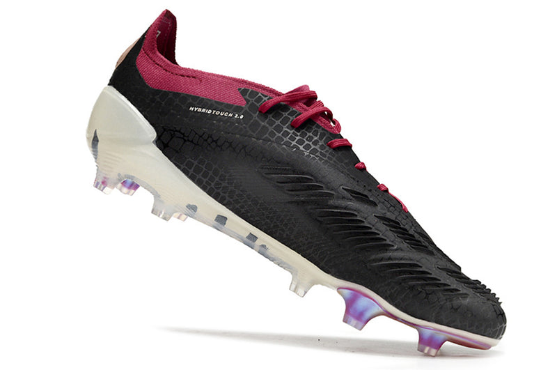 Chuteira Adidas Predator Elite FG - Branca e Preta