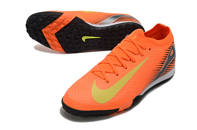 Chuteira Society Nike Air Zoom Mercurial Vapor 16 Elite TF - Laranja