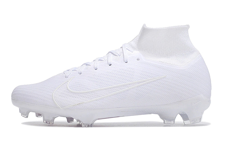 Chuteira Nike Mercurial superfly 9 Air Zoom Ultra White FG