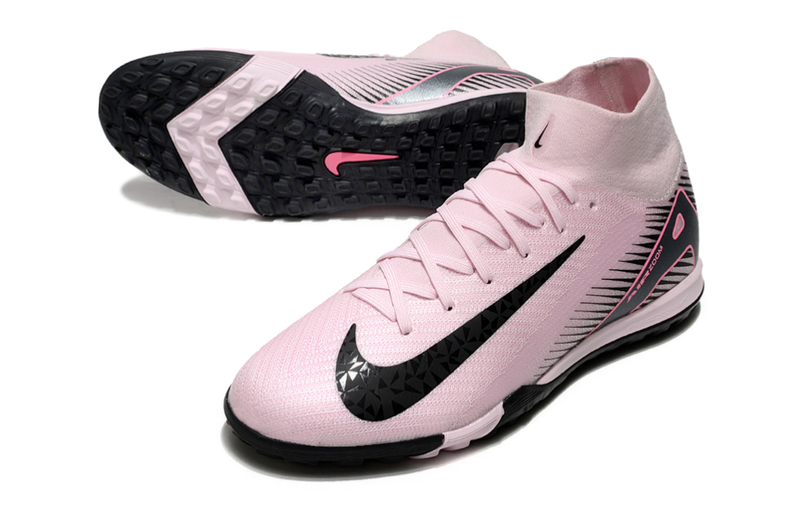 Chuteira Society Nike Air Zoom Mercurial Superfly 10 Elite TF - Rosa