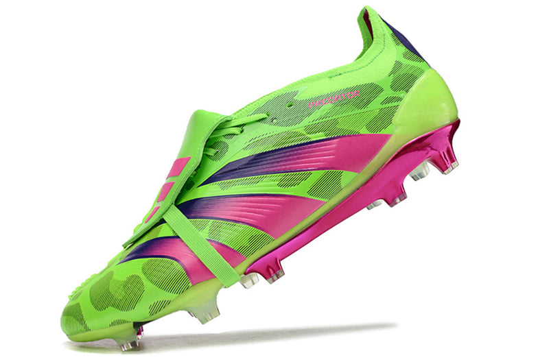 Chuteira Adidas Predator Elite Tongue FG - Verde