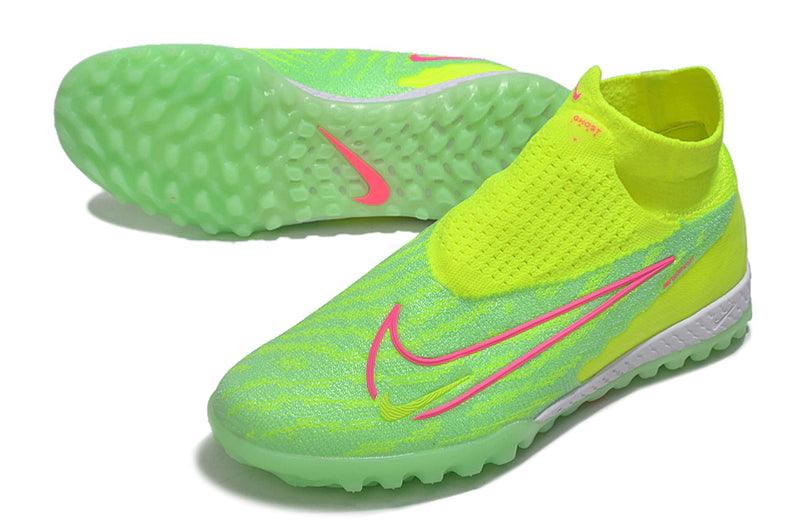 Chuteira Society Nike Gripknit Phantom GX Elite Dynamic Fit TF