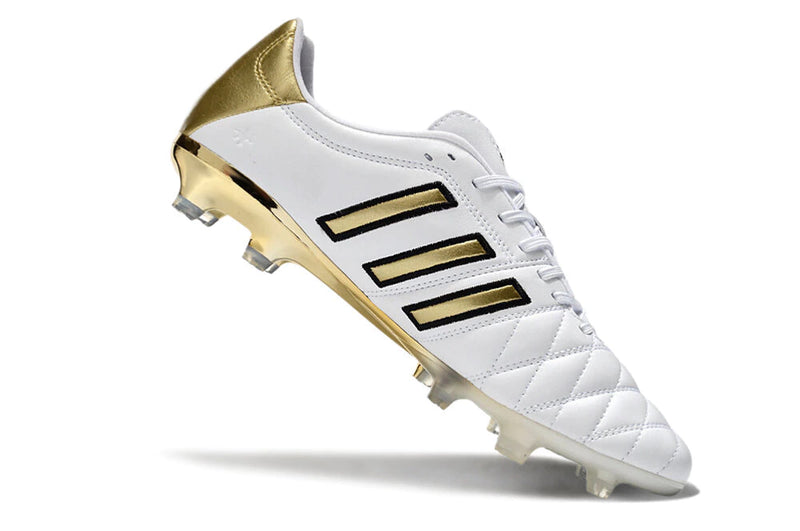 Chuteira Adidas 11 Pro Kross Dourada FG