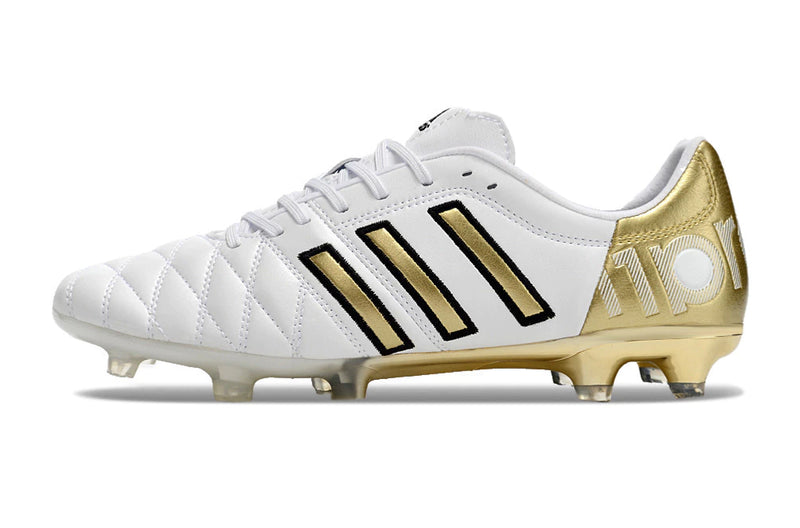 Chuteira Adidas 11 Pro Kross Dourada FG